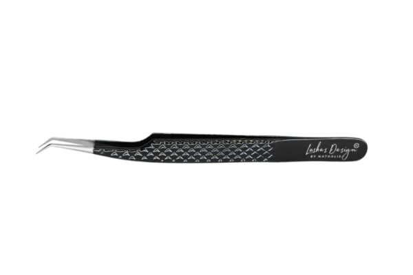 Pensetă curbată extensii de gene Black Fantasy - Lashes Design - imagine 9