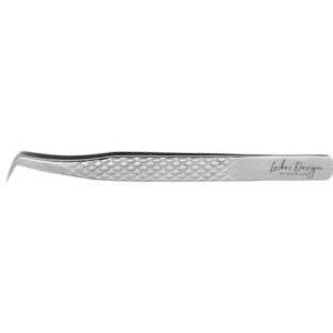 Pensetă volum gene Glossy Silver - Lashes Design