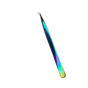Pensetă extensii de gene Rainbow - Lashes Design
